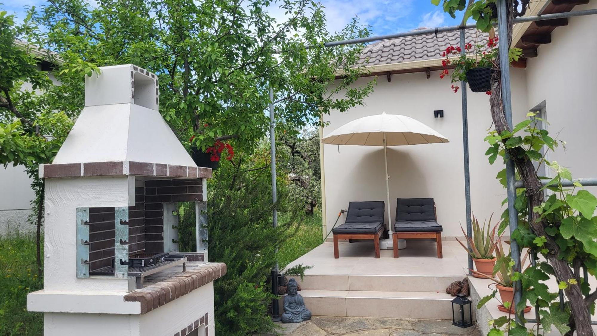 Ioannis Houses - Gemuetliches Ferienhaus Im Olivenhain Szkála Potamiász Kültér fotó